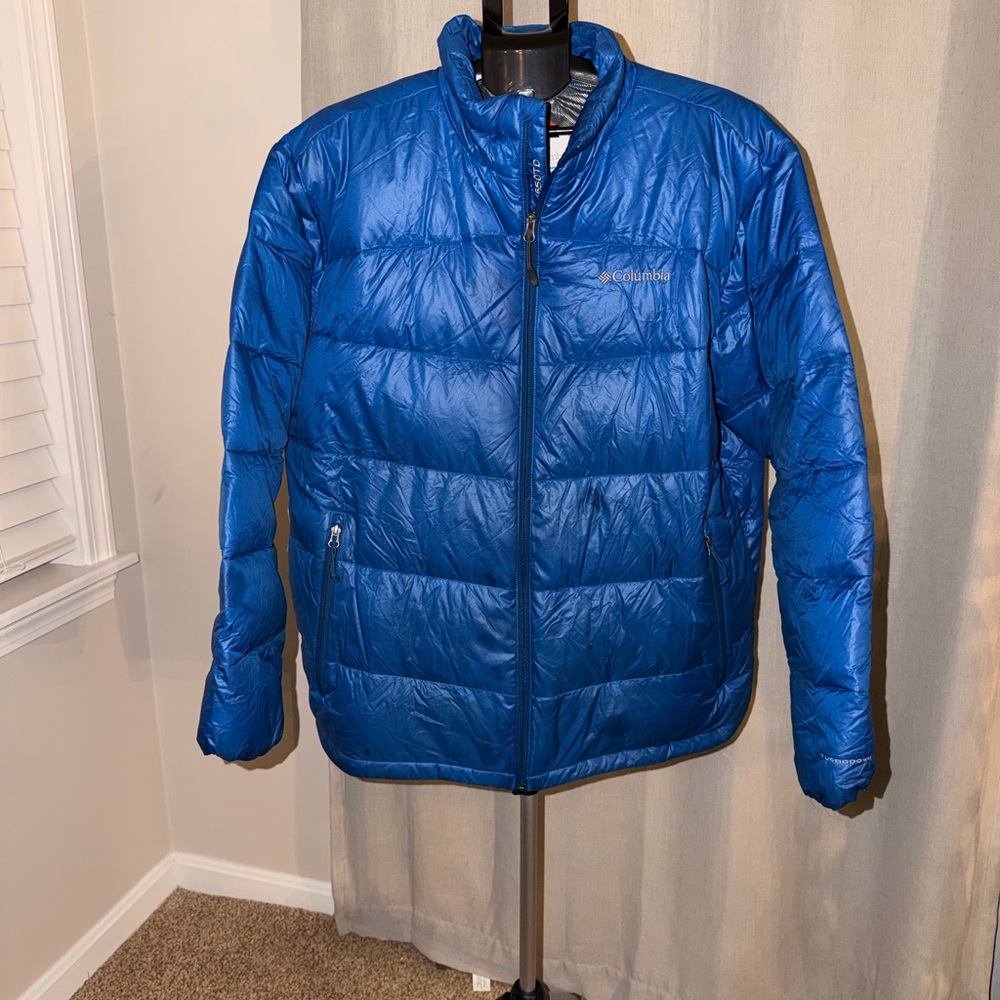 Columbia Men's Vibrant Blue Puffer Jacket